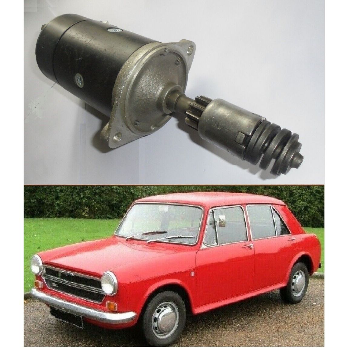 STARTER MOTOR (Austin Morris BMC) (1100 & 1300 Saloon) (1962- 74) 